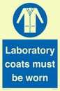 MP7026: Laboratory coats must be worn