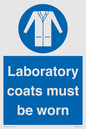 MP7026: Laboratory coats must be worn