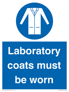 MP7026: Laboratory coats must be worn