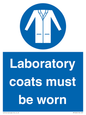 MP7026: Laboratory coats must be worn