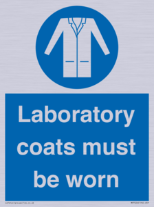 MP7026: Laboratory coats must be worn