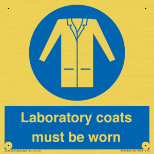 MP7026: Laboratory coats must be worn