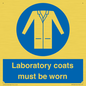 MP7026: Laboratory coats must be worn