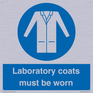 MP7026: Laboratory coats must be worn