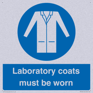 MP7026: Laboratory coats must be worn