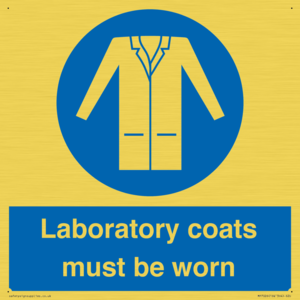 MP7026: Laboratory coats must be worn