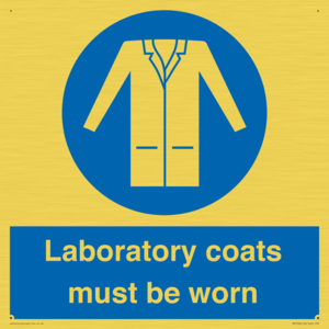 MP7026: Laboratory coats must be worn
