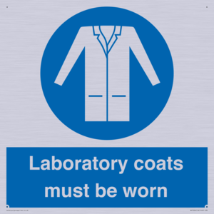 MP7026: Laboratory coats must be worn