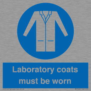 MP7026: Laboratory coats must be worn