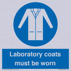 MP7026: Laboratory coats must be worn