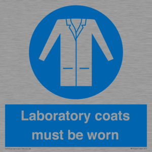 MP7026: Laboratory coats must be worn