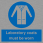 MP7026: Laboratory coats must be worn