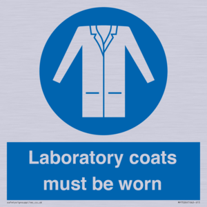 MP7026: Laboratory coats must be worn