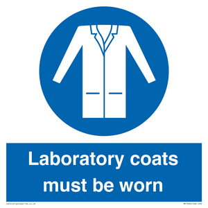 MP7026: Laboratory coats must be worn