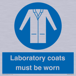 MP7026: Laboratory coats must be worn