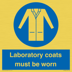 MP7026: Laboratory coats must be worn