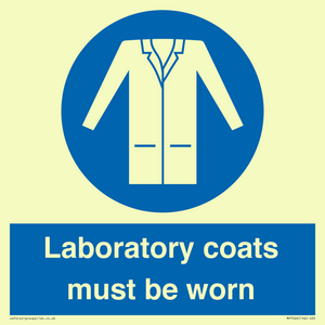 MP7026: Laboratory coats must be worn