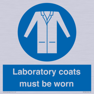 MP7026: Laboratory coats must be worn