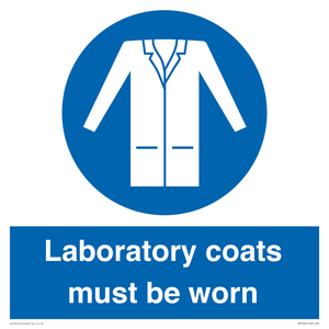 MP7026: Laboratory coats must be worn