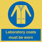 MP7026: Laboratory coats must be worn