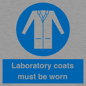 MP7026: Laboratory coats must be worn