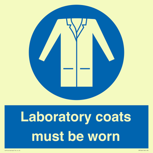 MP7026: Laboratory coats must be worn