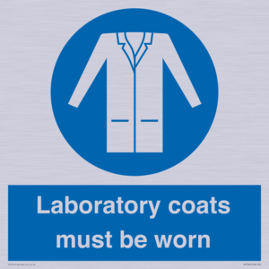 MP7026: Laboratory coats must be worn