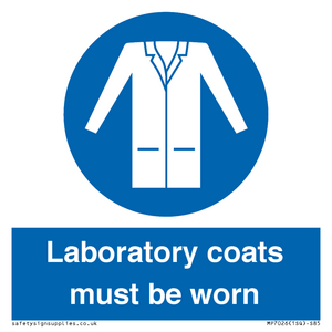 MP7026: Laboratory coats must be worn