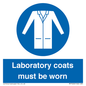 MP7026: Laboratory coats must be worn