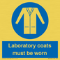 MP7026: Laboratory coats must be worn