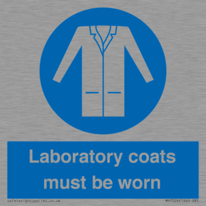 MP7026: Laboratory coats must be worn