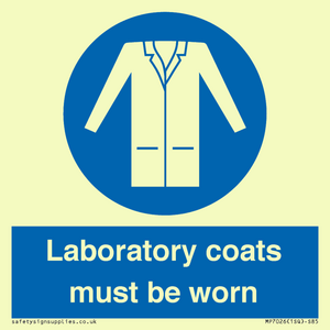 MP7026: Laboratory coats must be worn
