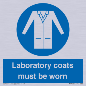 MP7026: Laboratory coats must be worn