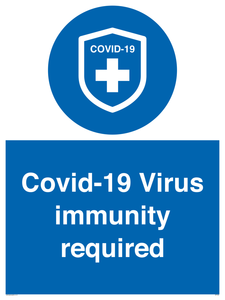 MP7036: Covid-19 Virus immunity required