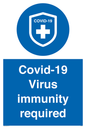 MP7036: Covid-19 Virus immunity required