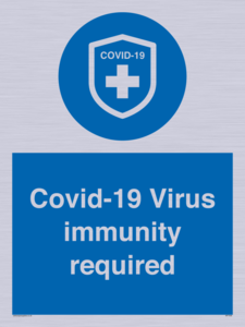 MP7036: Covid-19 Virus immunity required