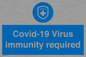 MP7036: Covid-19 Virus immunity required