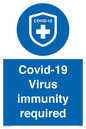 MP7036: Covid-19 Virus immunity required