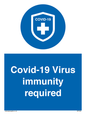 MP7036: Covid-19 Virus immunity required