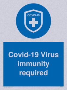 MP7036: Covid-19 Virus immunity required