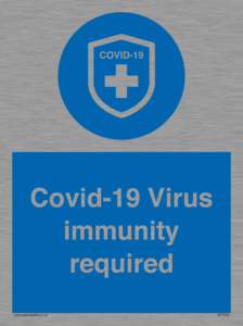 MP7036: Covid-19 Virus immunity required