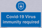 MP7036: Covid-19 Virus immunity required