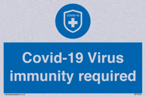 MP7036: Covid-19 Virus immunity required