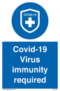 MP7036: Covid-19 Virus immunity required
