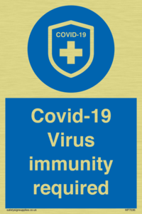 MP7036: Covid-19 Virus immunity required