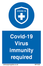 MP7036: Covid-19 Virus immunity required