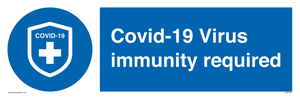 MP7036: Covid-19 Virus immunity required