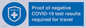 MP7040: Proof of negative COVID-19 test results required for travel