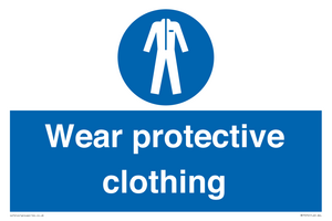 MP7072: Wear protective clothing