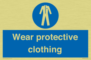 MP7072: Wear protective clothing